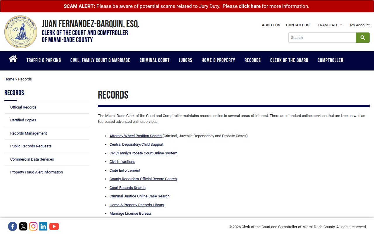 Miami Lakes residents directory Miami-Dade records hub